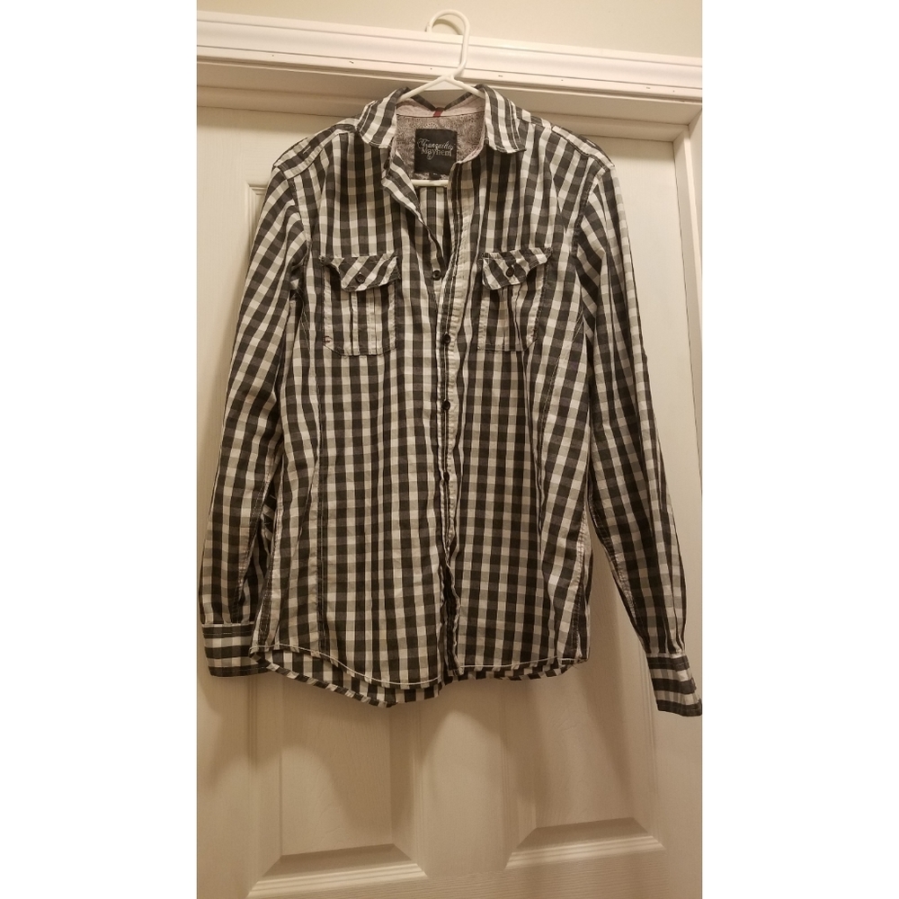 Plaid Button Down NEW